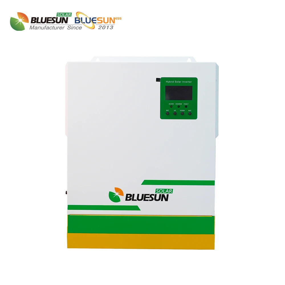 Bluesun Solar Inverter 5kw 5.5kva On Grid Off Grid Inverter for solar panels system Battery system For Household use