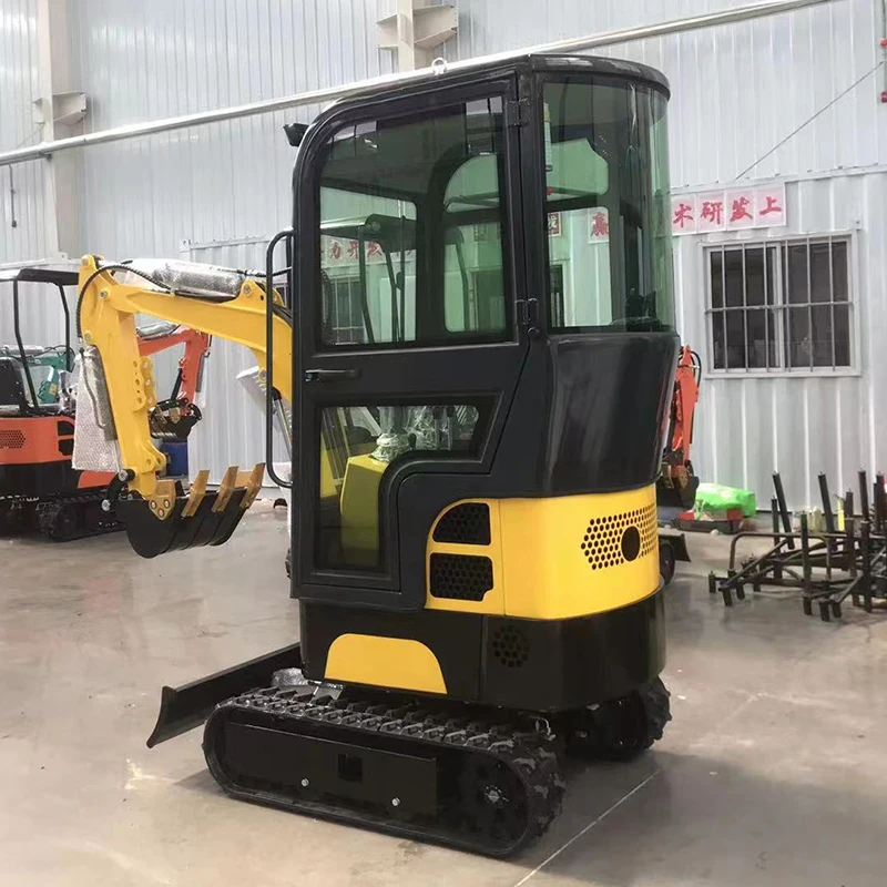 Mini excavator China Shandong Lu Xin manufacturer 1.5 tons 2 tons 3.5 tons mini excavator multifunctional agricultural excavatio