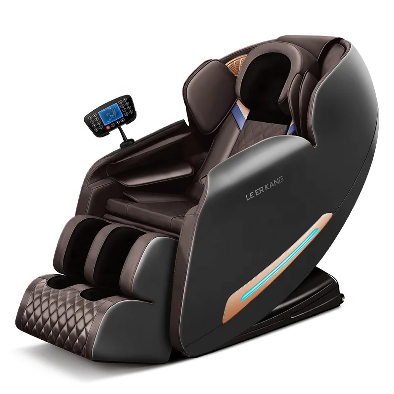 Leercon massage electric recliner single sofa chair 4d zero gravity body composition with voice command foot spa