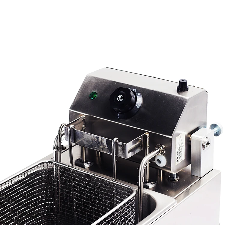 
Automatic lifting electric frying pan Commercial Temperature Control deep fryer for KFC Hotel Fast food Restaurant Snack Bar 