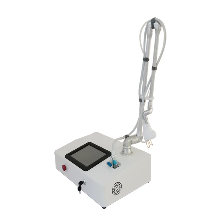 Skin Resurfacing And Scars Removal RF metal tube Fractional Laser Co2 Laser Machine Dermatology Portable