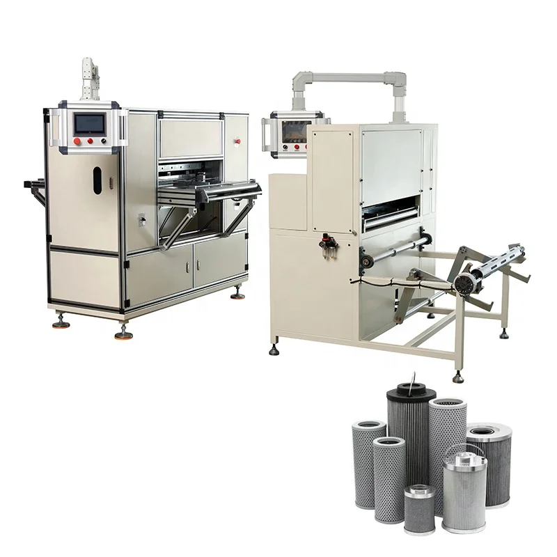 Full Automatic Car Air Filter Making Machine Car Air Filter Pleating Machine Air Filter Paper Folding production line By Laser