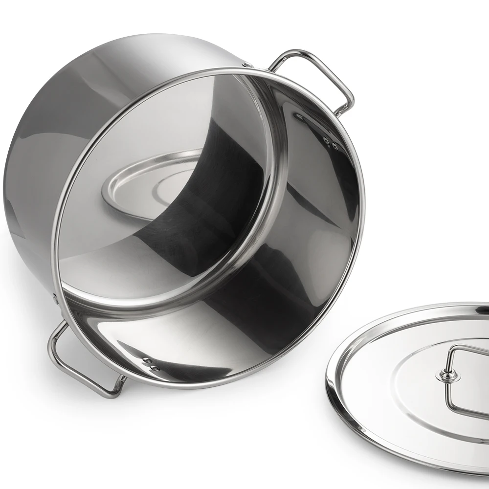 Restaur 10 Litres Warm Soup Stove 10l- 51l Big Pot Stainless Steel Insulated Stock Pot Cooking Insulated Soup Pot