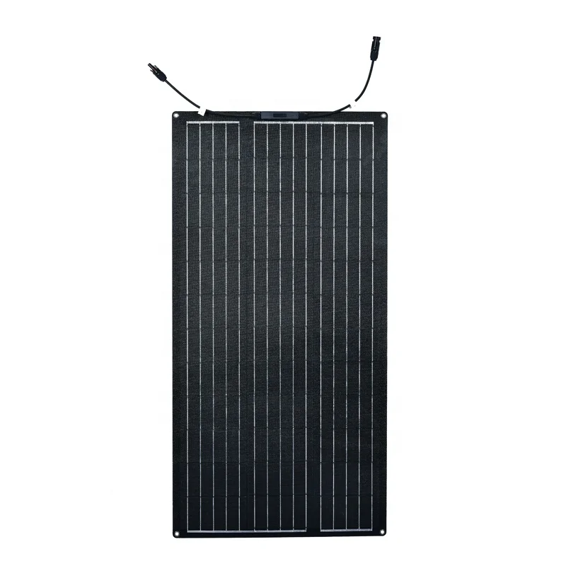 Thin Film 100W 120W Flexible PV Panel Light Weight Solar Panel ETFE 12V 24V For Outdoor