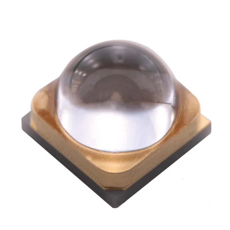 Best price 60degree 120degree 365-370nm 45mil TW chips 3W 3535 365nm UV LED with Anti UV ray Quartz lens