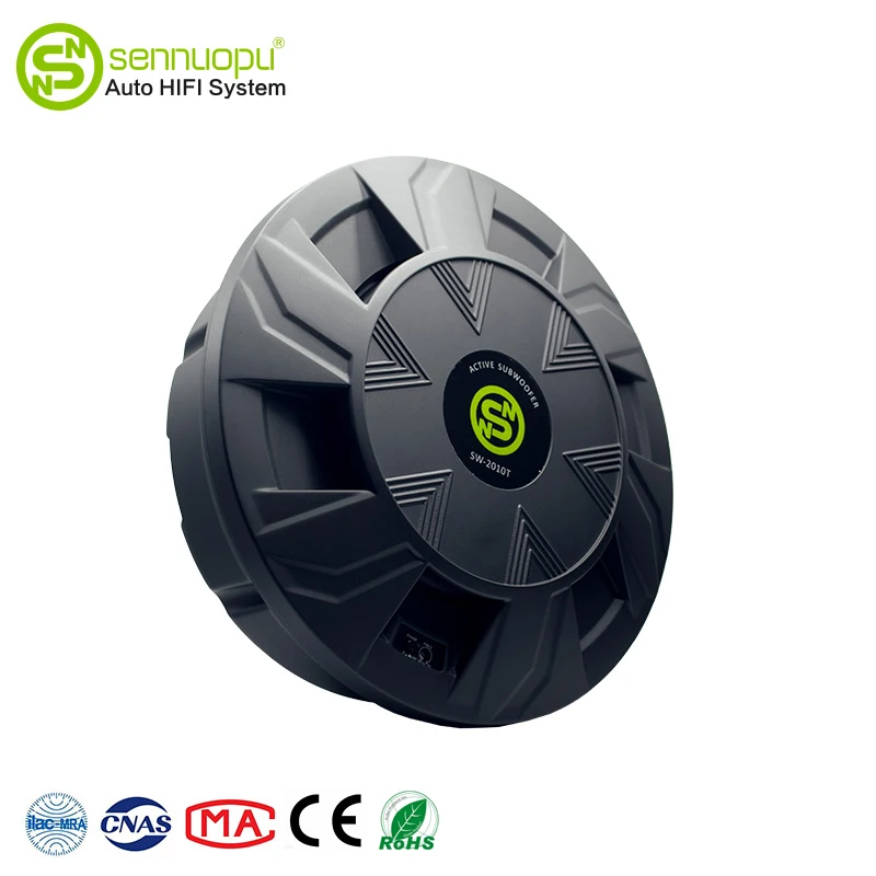 Sennuopu Manufacturer Car 10 inch  Subwoofer build in car spare tire subwoofer Amplificado for car