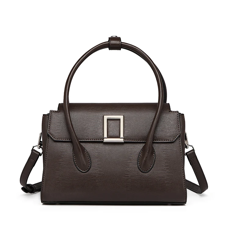 Women Square Buckle Handbag Flap Crossbody Bag Vintage Female Travel Shoulder Bag