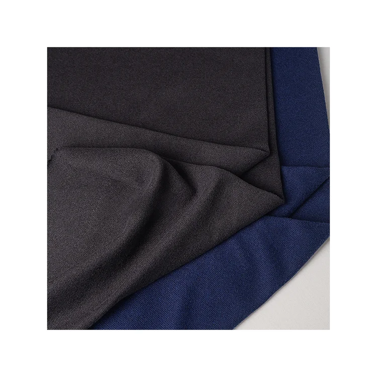 Free Sample Jersey Knit Polyester Spandex Fabric 260g Double Faced Comfortable Thermal Underwear for Warm Fabrics