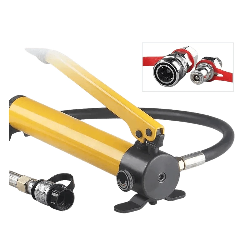 CP-180 Steel Hydraulic Pump Ultra-High Pressure Hand Operated Manual Type with Gauge