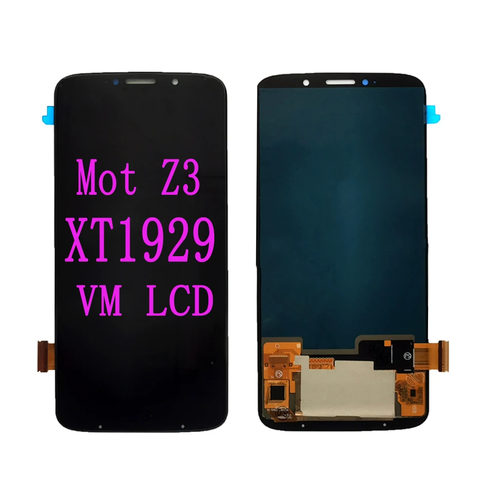 LCD Display For Motorola XT1929 For Moto Z3 Moto Z3 Play LCD With Touch Screen Replacement