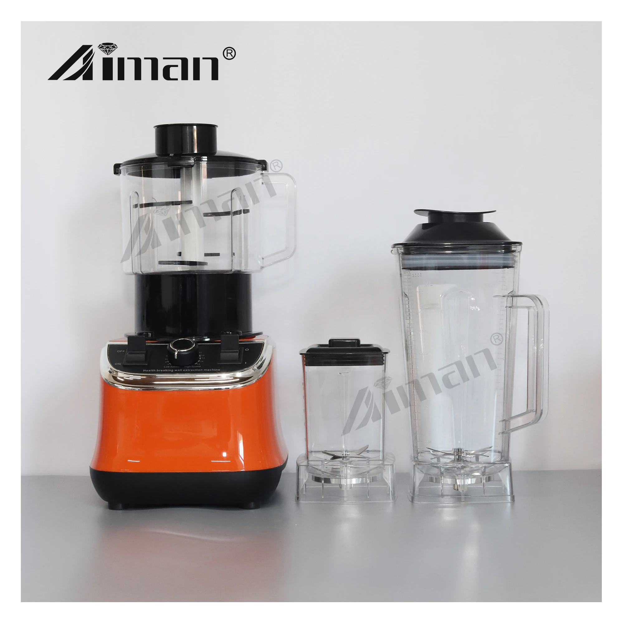 2024 Hot Sell 2 In 1 Heavy Duty Commercial Kitchen Household Fresh Fruit Juicer Electrical Silver Crest Smoothie Mixer Blender