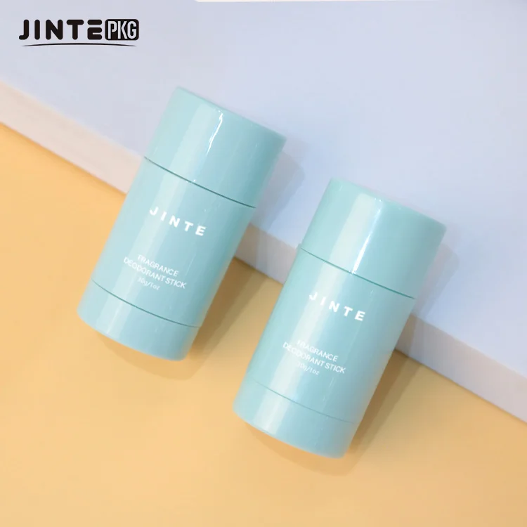 High Quality 30g 50g 75g 90g Pink Blue Empty Deodorant Stick Container Mask Stick
