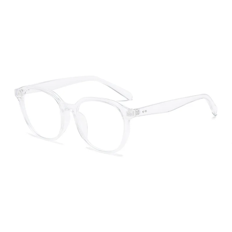 Brands 2024 Modern Plain Fashion Designer Custom Anti Blue Light Hinge Square Frame Glasses Women Eyeglass Frame