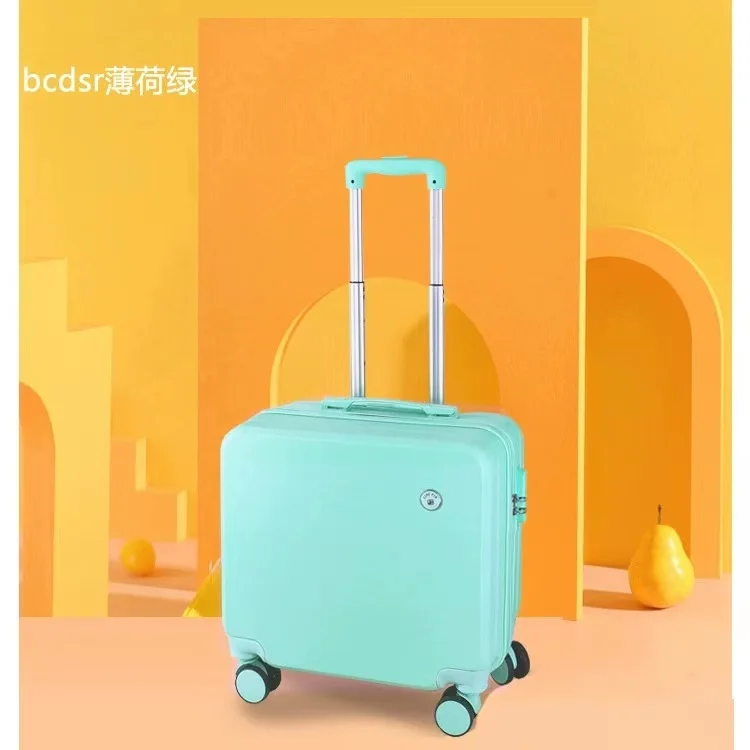 18 inch Carry On Trolley Suitcase 360 degree Roller Spinner 4 Wheel Airline Hand Cabin Bag Luggage