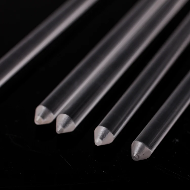 SUCCESS Transparent Quartz Rod Small Quartz Glass Solid Cylinder Rod