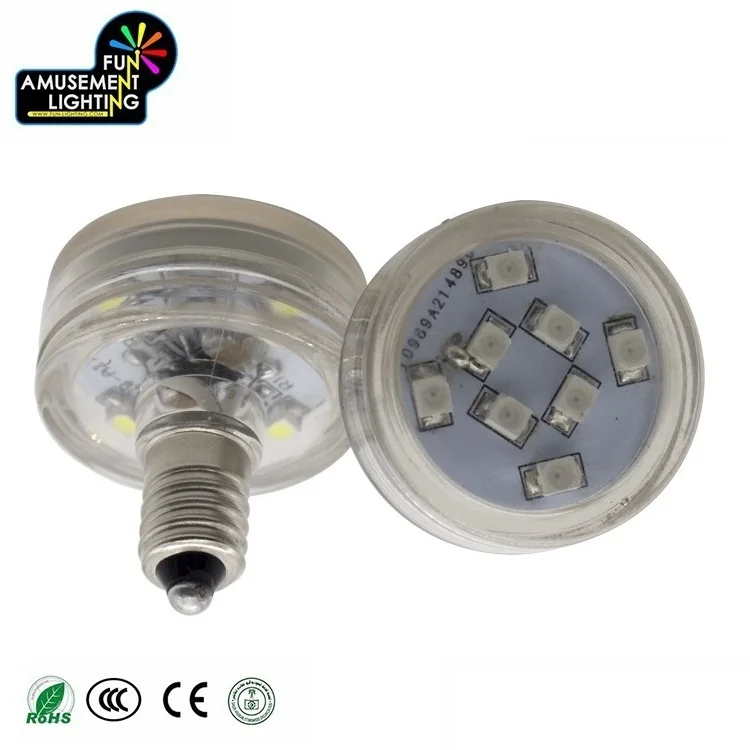 Wholesale Hot Sale Full Colors RGB 24V E10 Amusement LED Outdoor Carnival Light