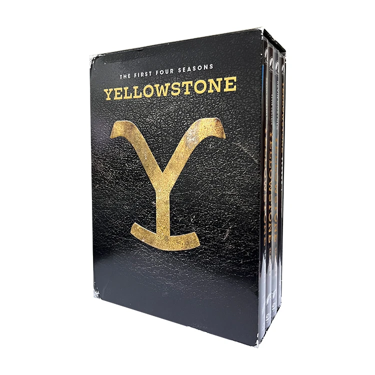 The first four seasons YELLOWSTONE Season1-4 orginal version region 1 dvd movies high quality ebay best selling DVD to USA/CA