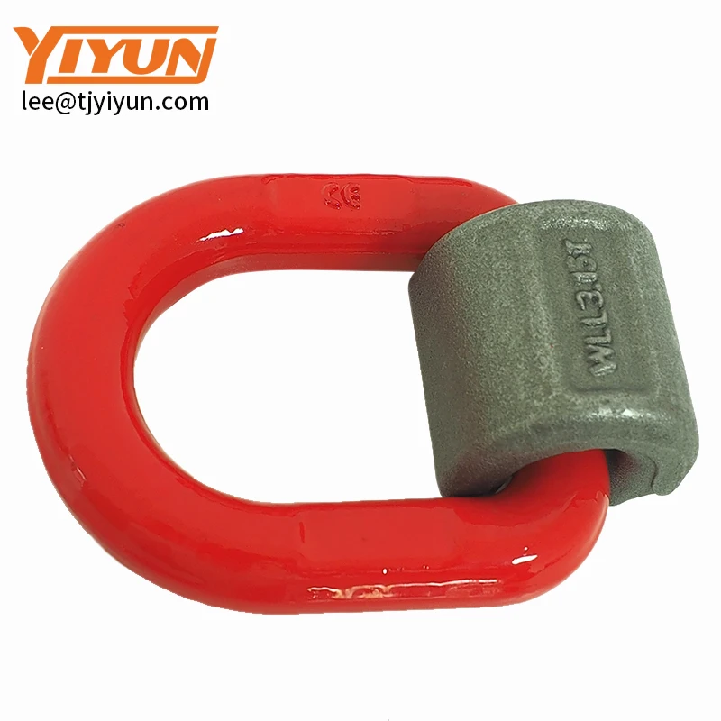 High Strength G80 Forged Alloy Steel D Ring /swivel hoist ring/lifting point