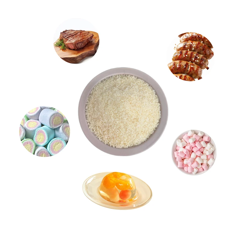 China Factory price 25Kg Bag bovine bone Gelatine cow bovine gelatin for Food Ingredients