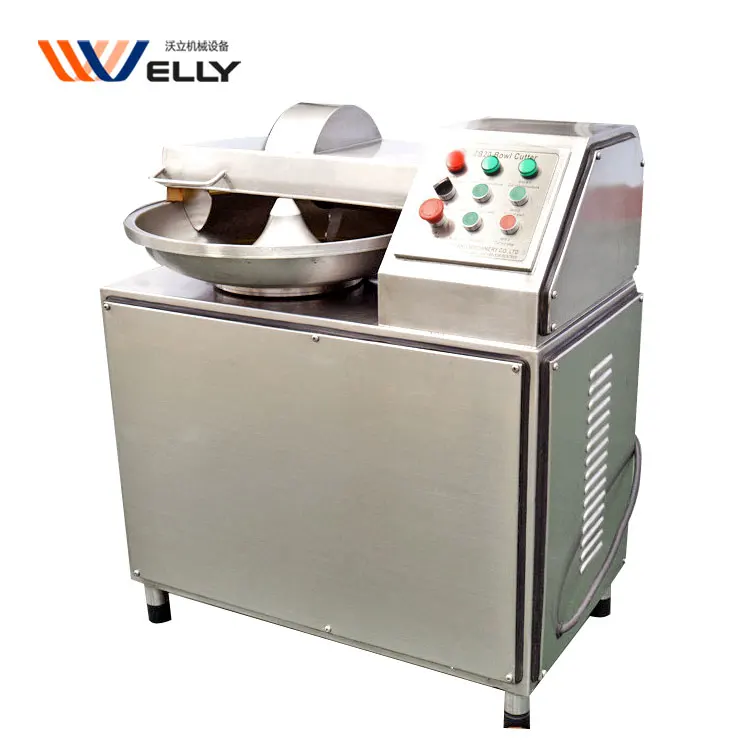 Industrial Automatic 5L Meat Cutter Chopping for Lab Emulsify Machine Small Bowl For Making Sausage