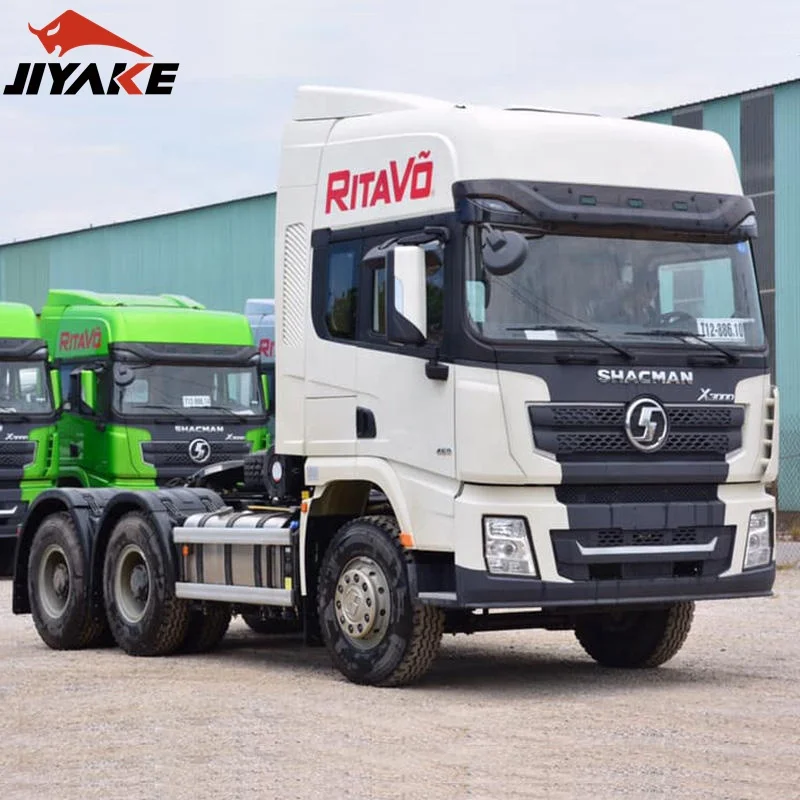 Shacman Used 371hp Tractor Truck 6x4 10 Wheeler 40 Tons Truck Head High Quality Second Hand Tractor Truck