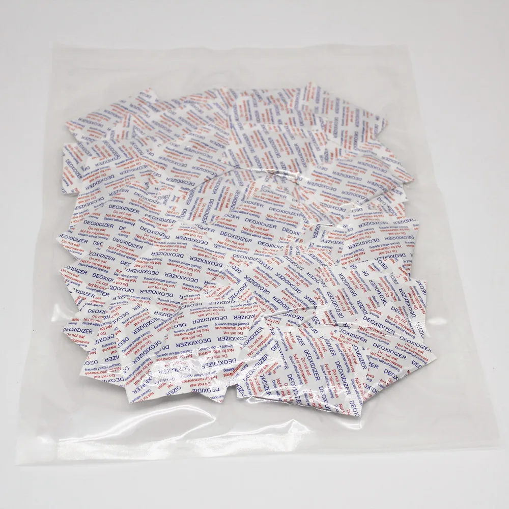 Factory price large spec food grade 500cc deoxidizer  oxygen absorber used for rice