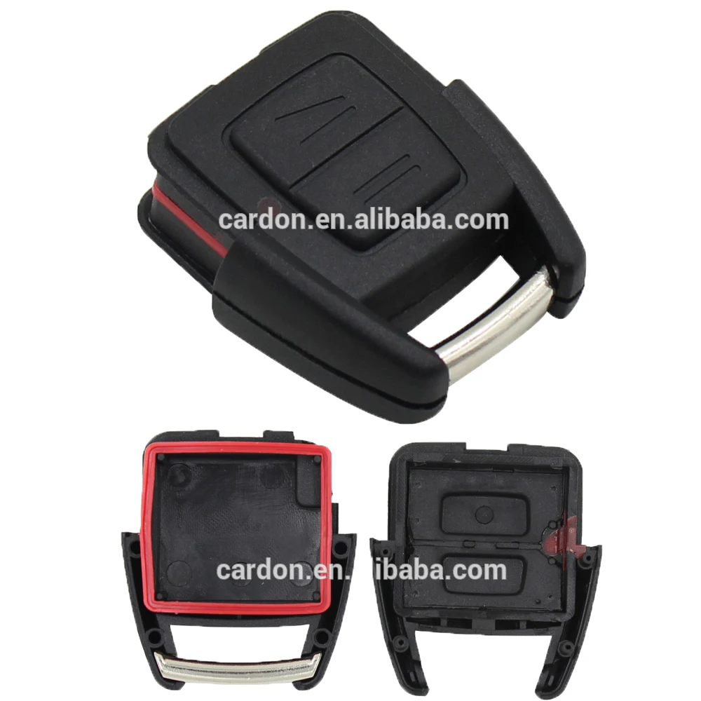 New Style 2 Buttons Remote Car Key Shell No Chip Flip Fob Key Case Cover for Vauxhall Opel Astra Zafira Omega Vectra