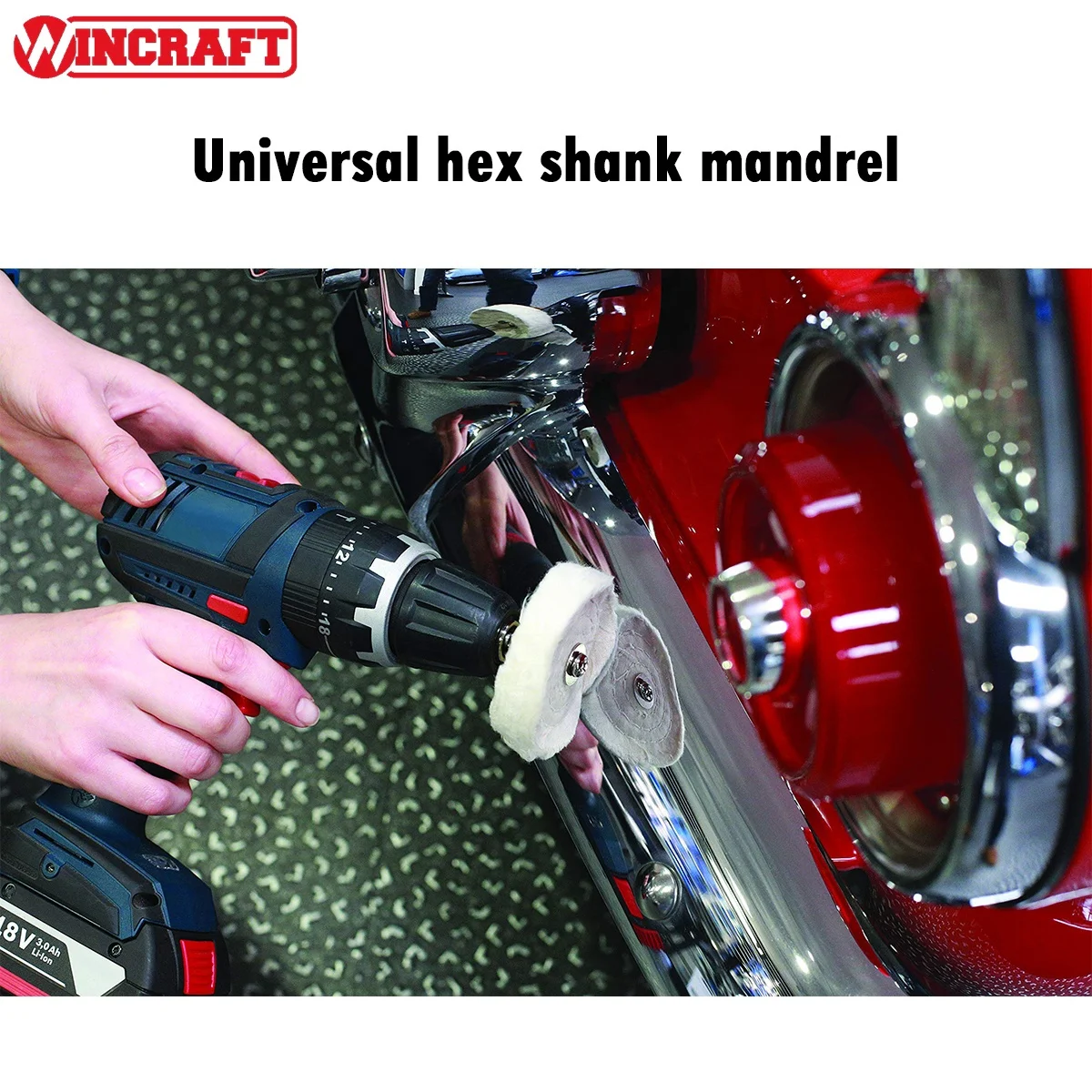 75mm Soft Metal Compound And Buffing Wheel Set