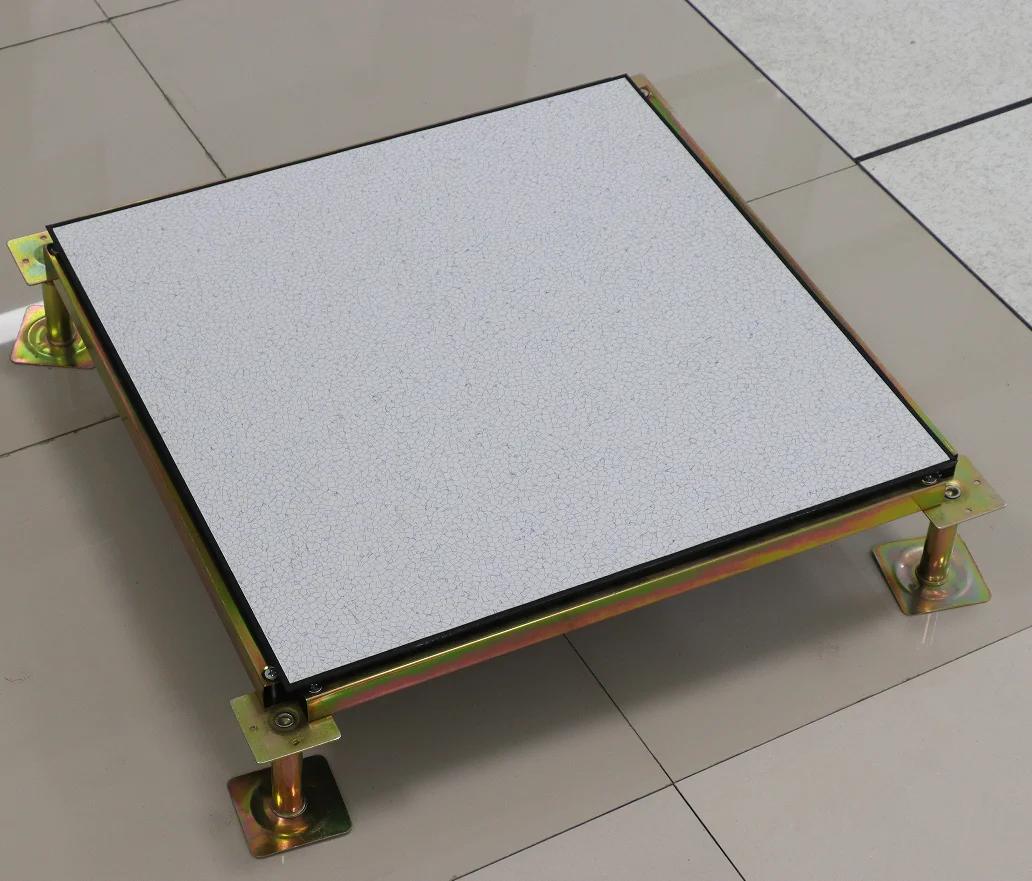 Factory direct sale Anti Static Flooring Server Raising Floor All steel permanent PVC anti-static raised floor