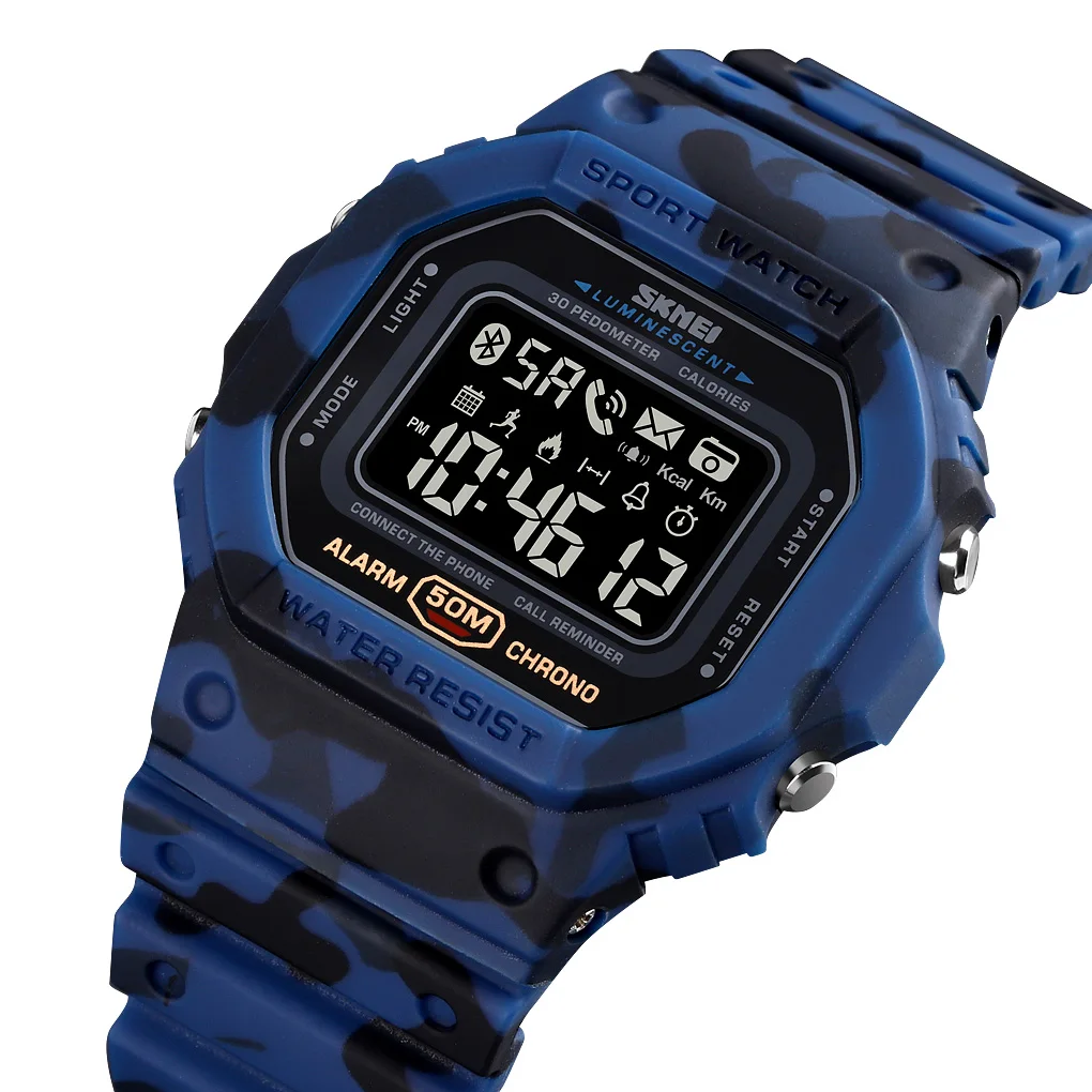 hot selling skmei 1743 smartwatch men waterproof digital watch