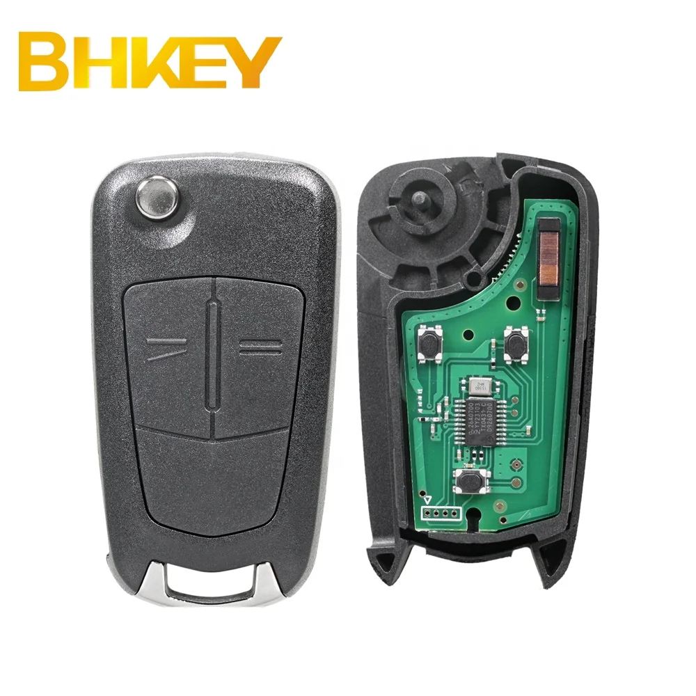 For Opel  Vauxhall Vectra C Signum 2 BTN 3 BTN Remote Car Key Fob 433Mhz PCF7946 Chip