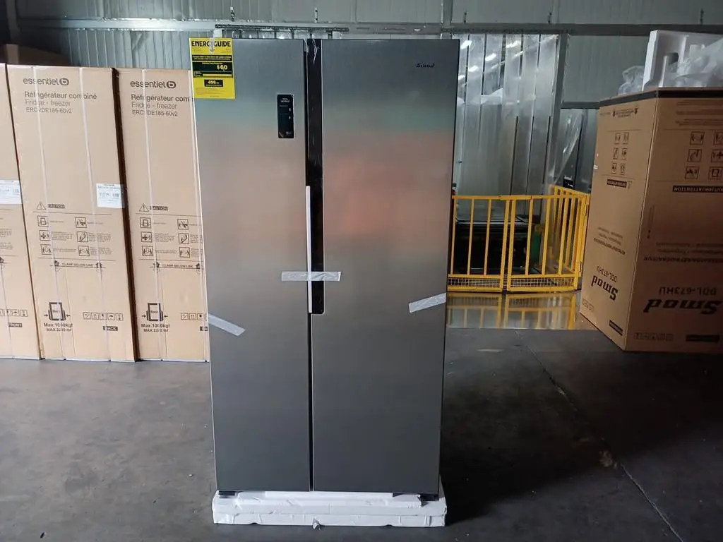 19cuft 519L Inverter Side by Refrigerator With Twist Ice Maker