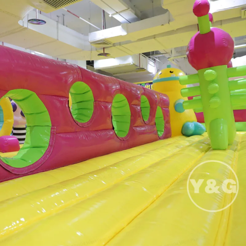 Y&G rental amusement park inflatable attraction indoor jumping playground Amusement Park Party large inflatable adventure park