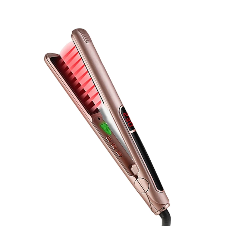 ihongSen Pink Far Infrared 450 Lcd Glass-Ceramic Flat Iron