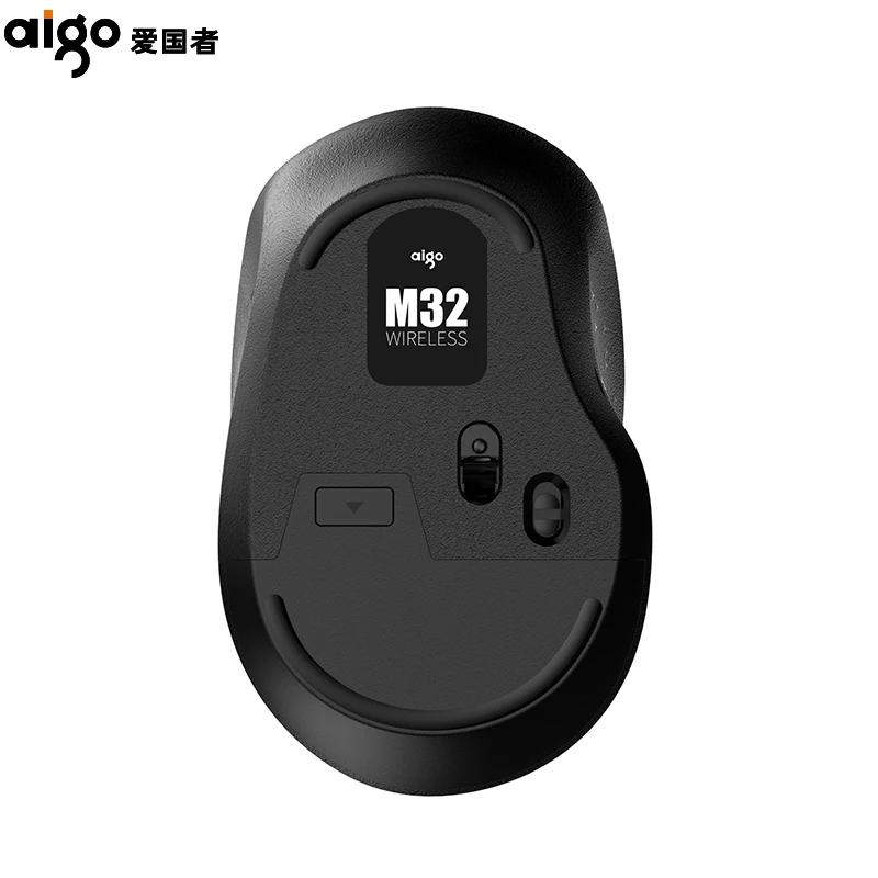 Aigo M32 Cute Ergonomic Design Business Plus Mute Rechargeable  Wireless 2.4G Mice for Office Silent USE Laptop Mouse