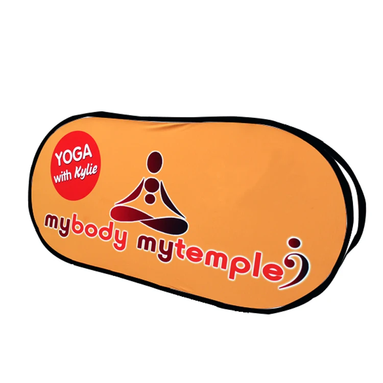 spring steel Pop up A frame banenr Custom Printed Advertising Vertical standing  Banner