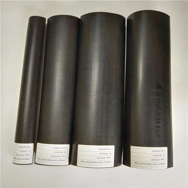 KHA3-H  equivalent UL-SGS black shrink tube   PHWT