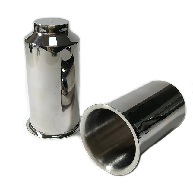 Factory Custom Precision Sheet Metal Deep Drawing Spinning Part Brush Mirror Polish Finish 304 Stainless Steel  Spinning Parts