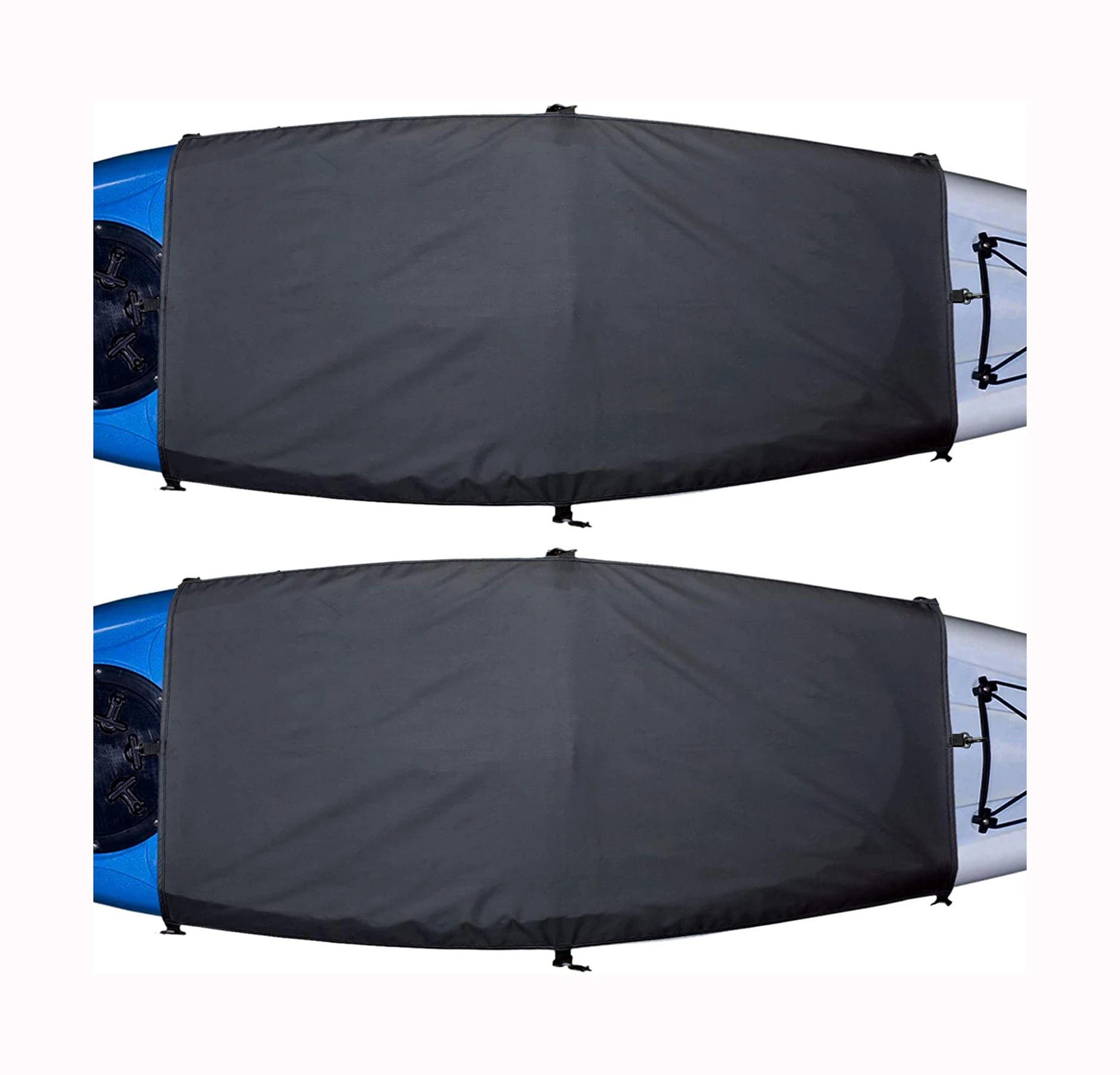 Explore Land Universal Kayak Cockpit Drape Waterproof Seal Cockpit Cover for Indoor and Outdoor