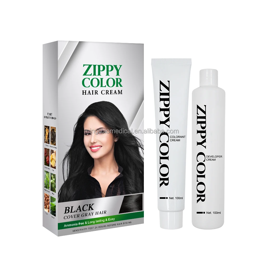 Long-Last Natural Plant Hair Dye 100% Gray Coverage  Hair Dye Cheap No Side Effect Professional Dyeing Hair