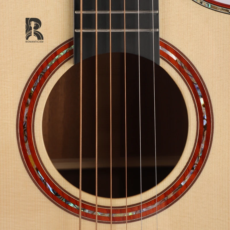 A650-JCB R Wholesale  high class#A Solid Spruce acoustic guitar all solid  Mahogany 41inch cutaway acoustic guitar