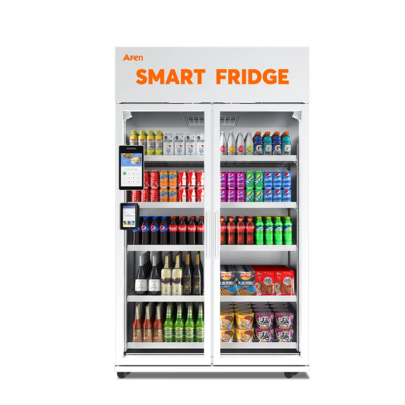 AFEN Smart Fridge Fresh Food Vending Machine Healthy Vending Machine Automatic Cooling