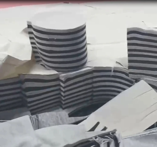 Sell Well leather garment PU jacket flocking cloth Muti-lay fabric insole  CNC cutting machine