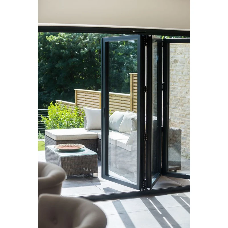 Blh-63 Fast Delivery Bi Fold Doors Exterior Interior Folding Doors Folding Door Hinge For Kitchen