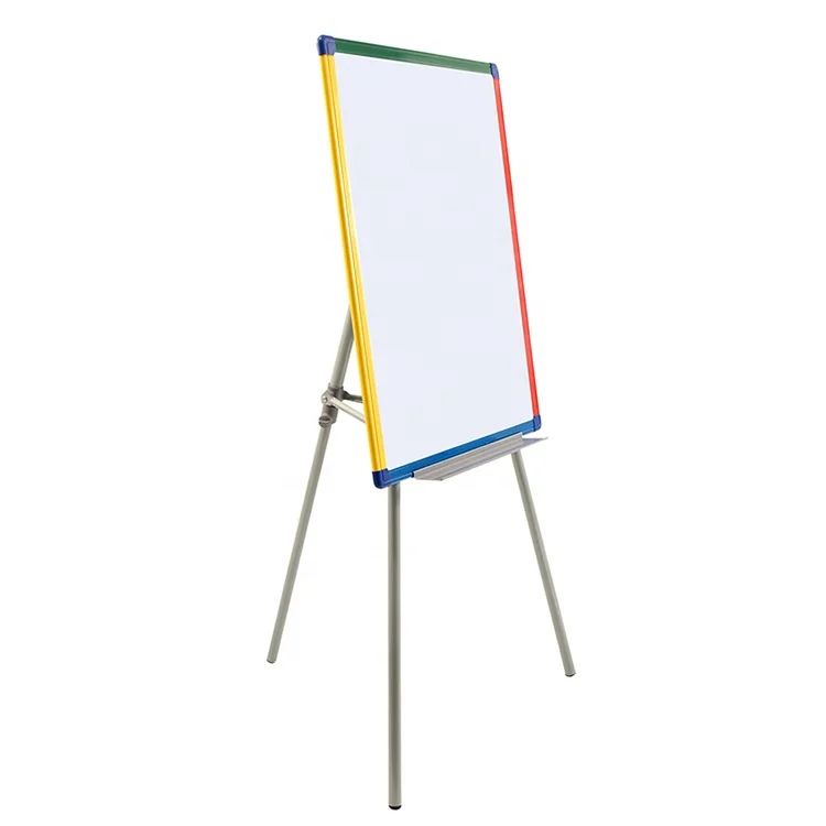 Новый дизайн складной штатив с тремя опорами и чарт доска стенд мобильного телефона с регулировкой по высоте, флип-чарт мольберт с подставкой