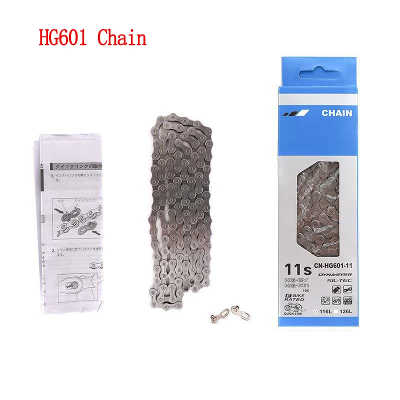 105 HG601HG701 Bicycle Chain 11 Speed 116L With Quick Links MTB/Road Bike Universal Chain Bicycle Parts