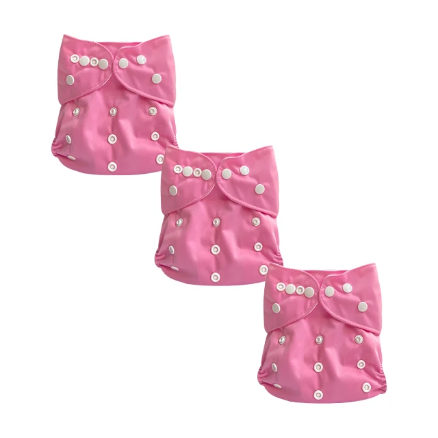 2022 New 5pcs/set Washable Eco-Friendly Cloth Diaper Adjustable Nappy Reusable Cloth Diapers