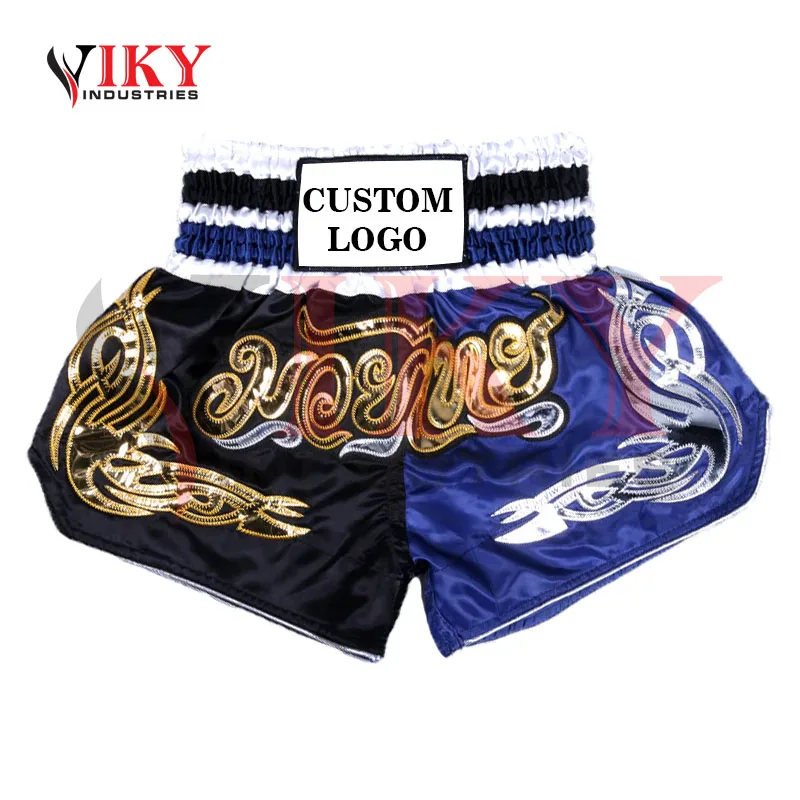 Wholesale Plain Stretchy Fight Mma Kick Boxing Muay Thai Shorts