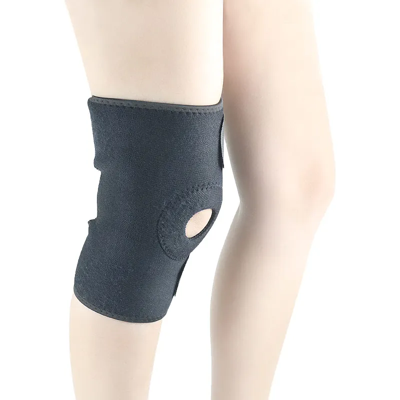 Custom Design Breathable Fabric Material Knee Pads Spandex Ubl Neoprene Fabric Knee Brace Elastic Sport Knee Support For Sports