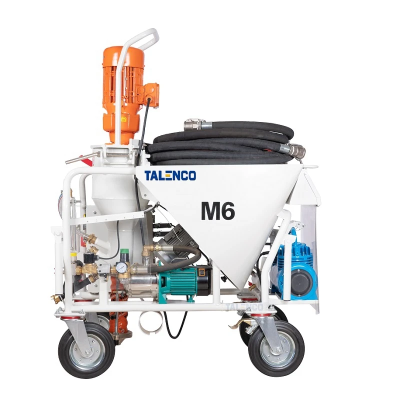 M6 Plaster Spray Equipment M6 Automatic Gypsum Spraying Machine